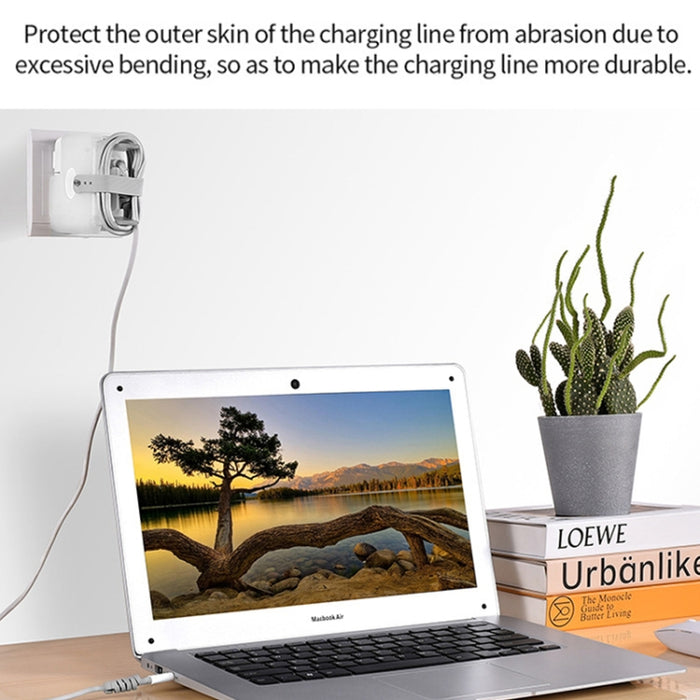 Funda protectora de cargador de energía para iPhone MacBook