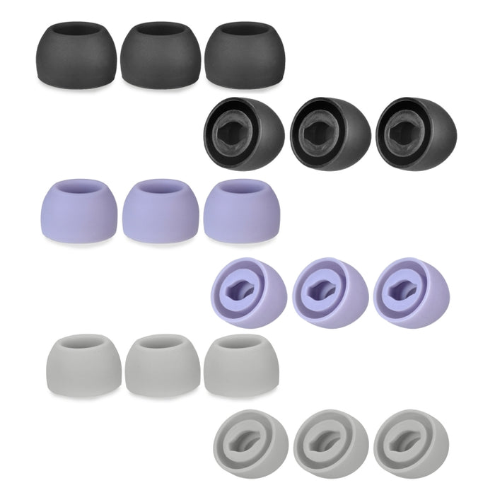6 PCS Tapones para los oídos de silicona para TWS Samsung Galaxy Buds Pro