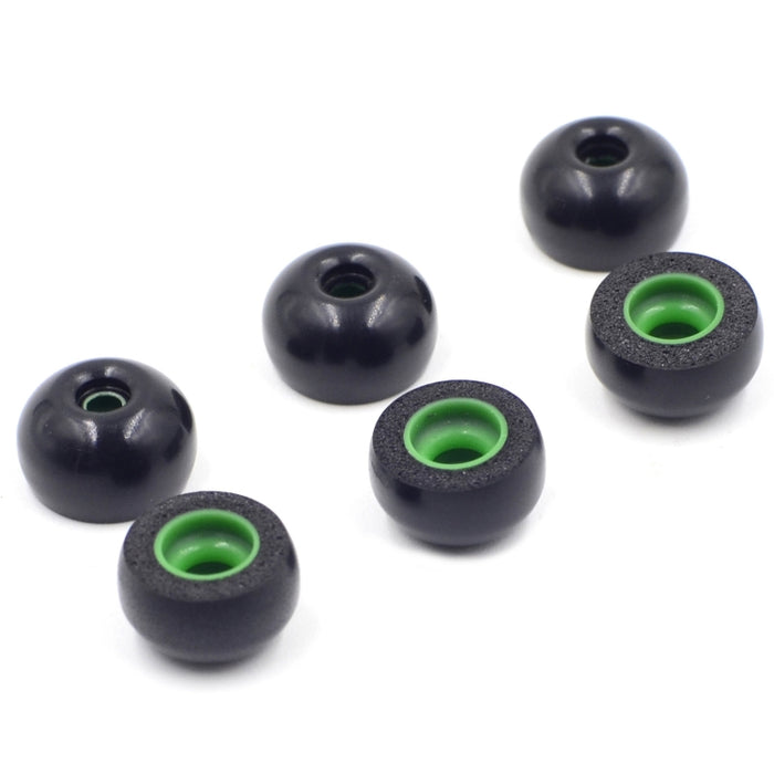 6 tapones para los oídos de espuma viscoelástica para TWS Jabra Elite 65T Sony WF-1000XM3 auriculares inalámbricos reales