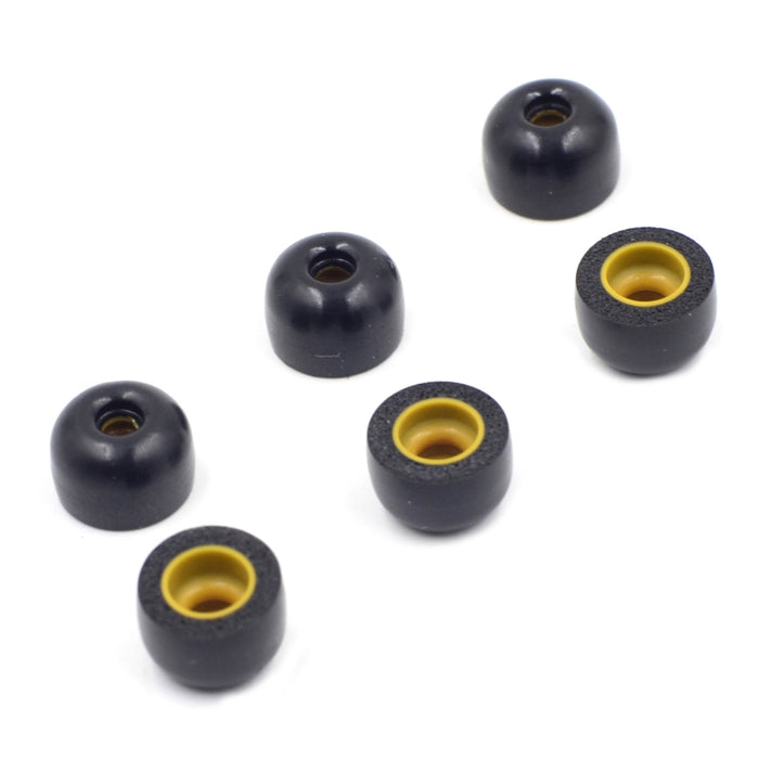 6 tapones para los oídos de espuma viscoelástica para TWS Jabra Elite 65T Sony WF-1000XM3 auriculares inalámbricos reales