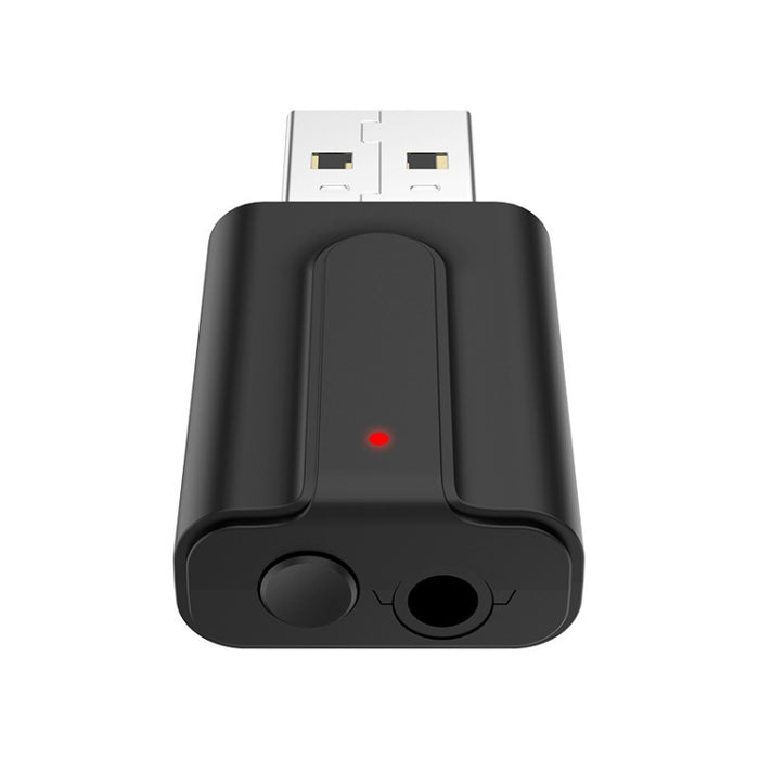 2 uds BT10 2 en 1 USB Bluetooth 5,0 transmisor receptor altavoz ordenador inalámbrico adaptador de auriculares