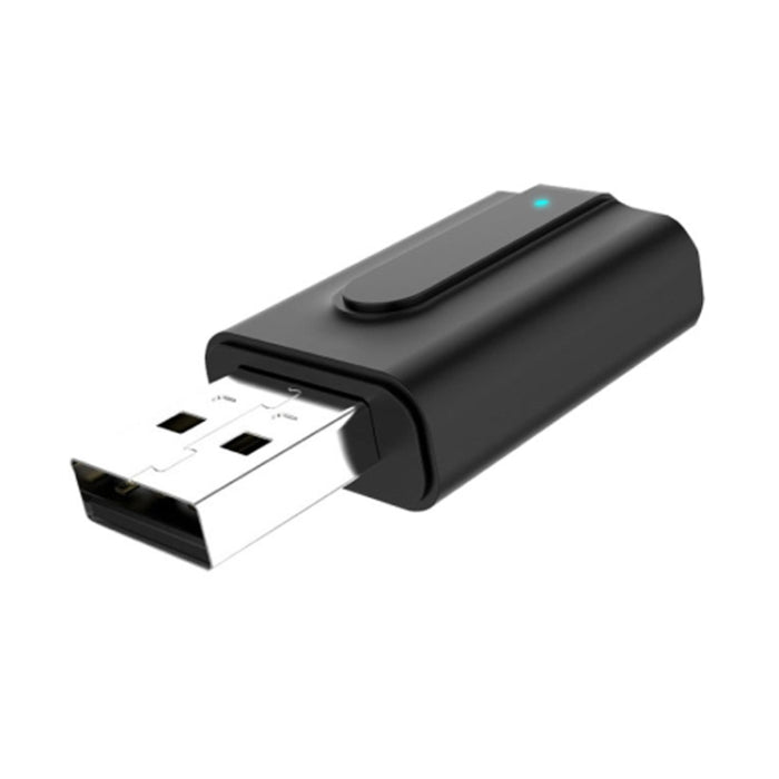2 uds BT10 2 en 1 USB Bluetooth 5,0 transmisor receptor altavoz ordenador inalámbrico adaptador de auriculares