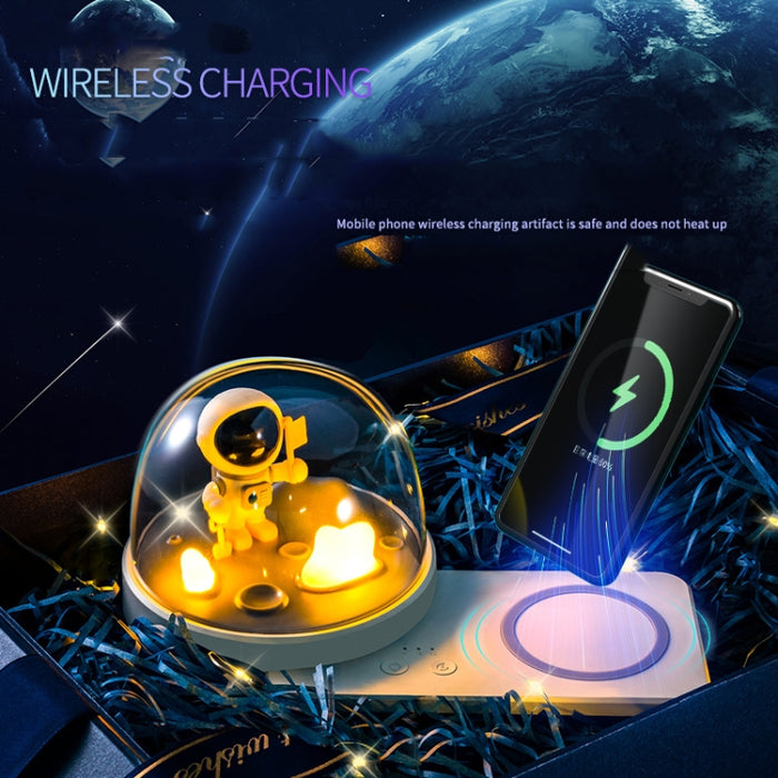Lámpara de mesa decorativa inalámbrica de carga rápida Smart Bluetooth Music Light, estilo: