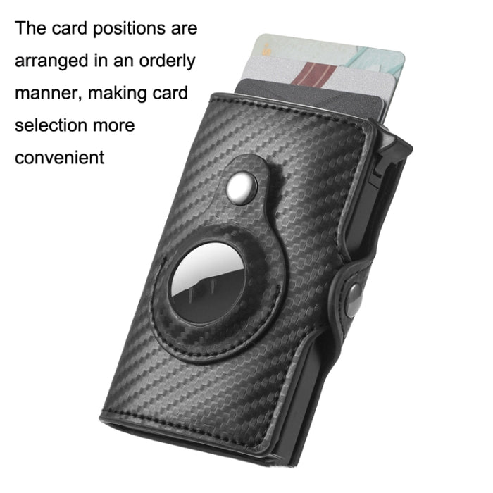 FY2108 Tracker Wallet Portatarjetas de metal para AirTag, Estilo: