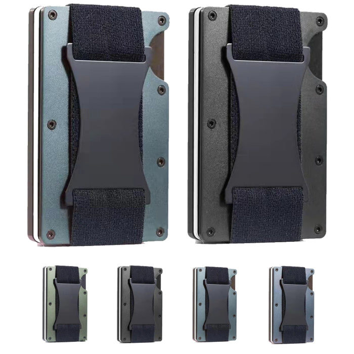 ZDL-05 Tracker Protection Organizer Portatarjetas de metal para AirTag