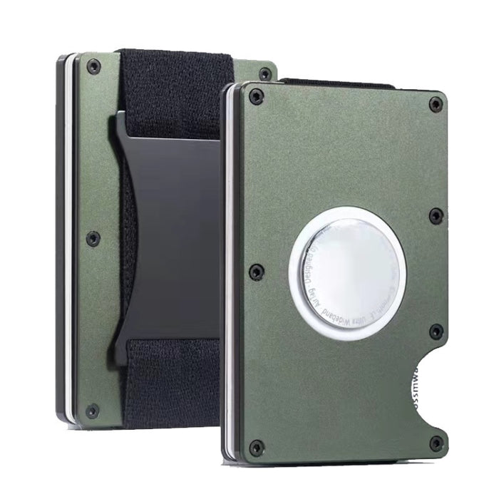 ZDL-05 Tracker Protection Organizer Portatarjetas de metal para AirTag