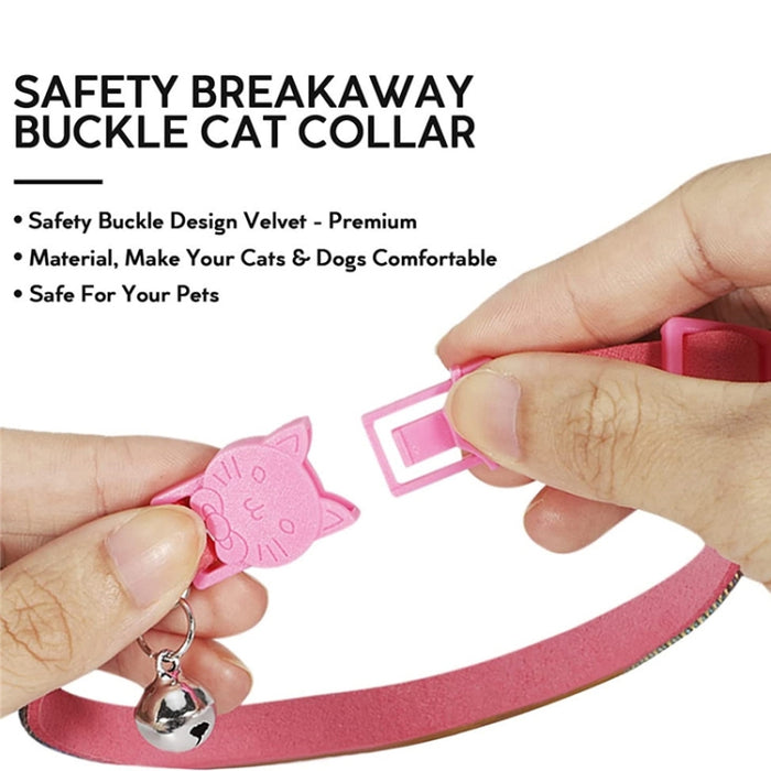 Collar de diamantes de imitación para mascotas con campana para Airtag Tracker Case