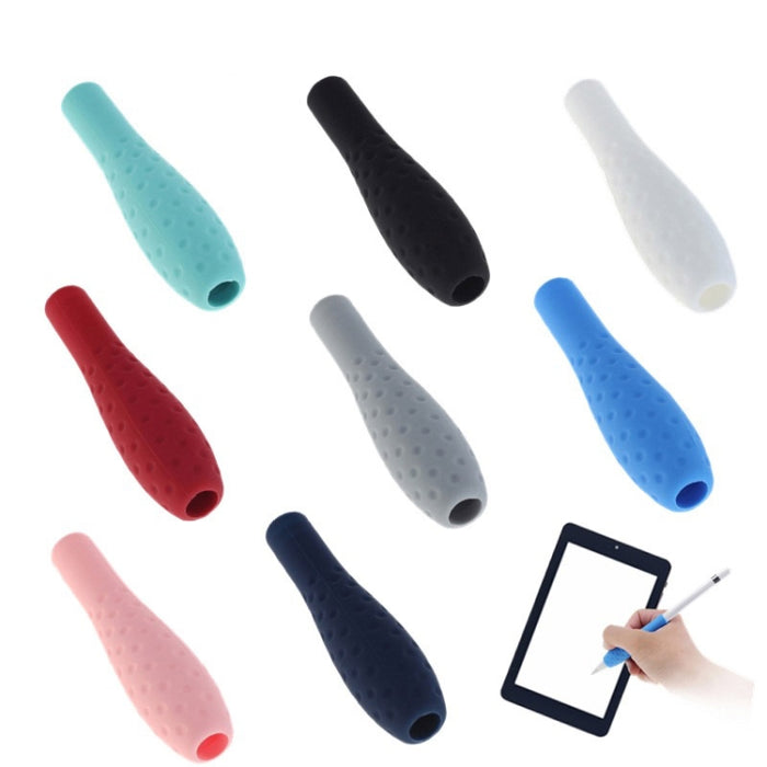 2 PCS 1/2 Gen Tablet Stylus Pencil Funda de silicona para Apple Pencil