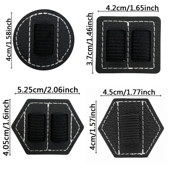 5 PCS Bolígrafo capacitivo Bolsa autoadhesiva Bolígrafo PU Clip para bolígrafo, Estilo: