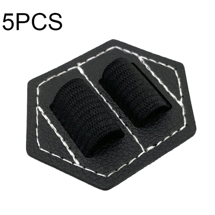 5 PCS Bolígrafo capacitivo Bolsa autoadhesiva Bolígrafo PU Clip para bolígrafo, Estilo: