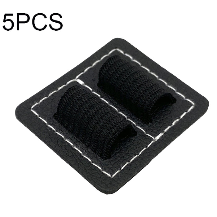 5 PCS Bolígrafo capacitivo Bolsa autoadhesiva Bolígrafo PU Clip para bolígrafo, Estilo: