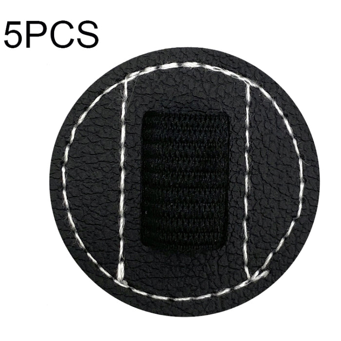 5 PCS Bolígrafo capacitivo Bolsa autoadhesiva Bolígrafo PU Clip para bolígrafo, Estilo: