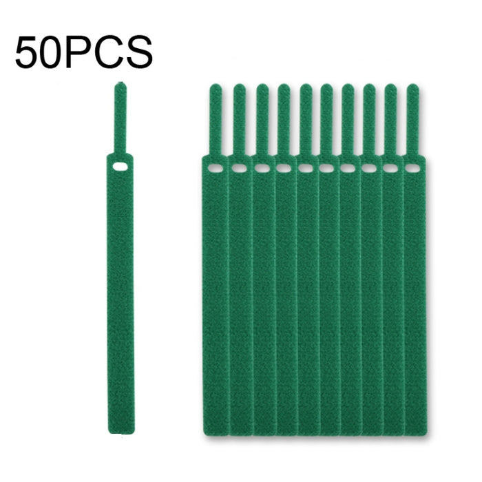 50 Uds. Organizador de cables de datos autoadhesivo con forma de aguja, paquetes coloridos