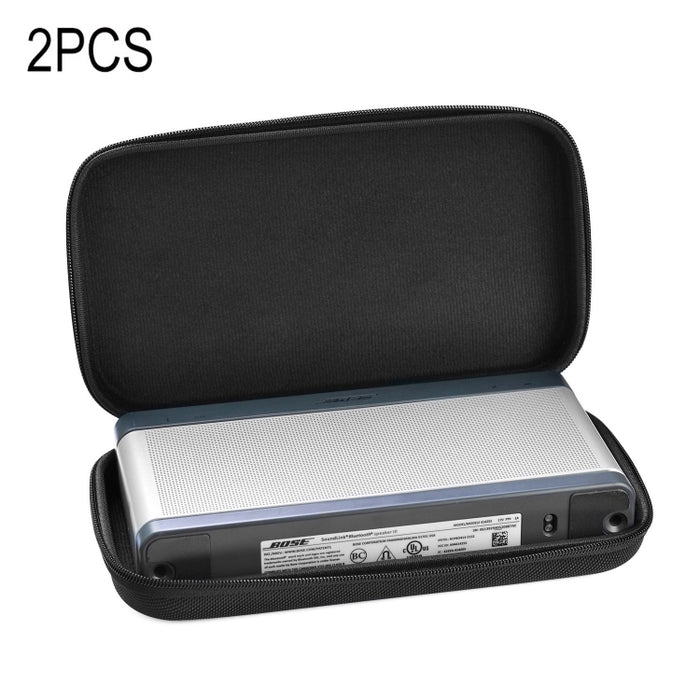 Bolsa de almacenamiento de nailon portátil con Altavoz Bluetooth, 2 uds., para Bose Soundlink 3