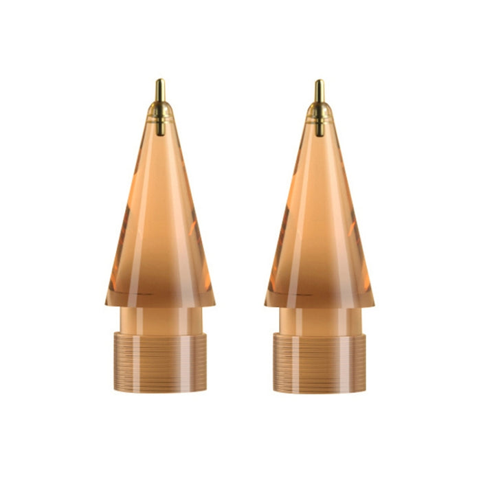 Para Apple Pencil 1/2 2pcs Stylus Punta de aguja de repuesto transparente, Especificaciones: