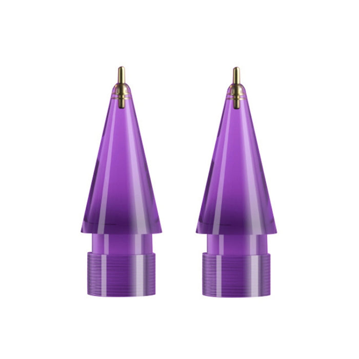 Para Apple Pencil 1/2 2pcs Stylus Punta de aguja de repuesto transparente, Especificaciones: