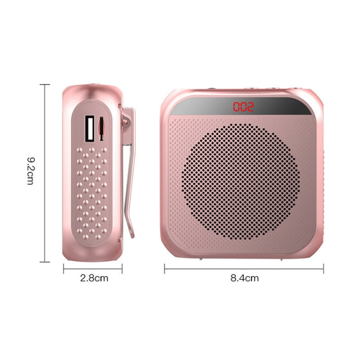 S17 Mini guía turístico portátil Altavoz didáctico con pantalla