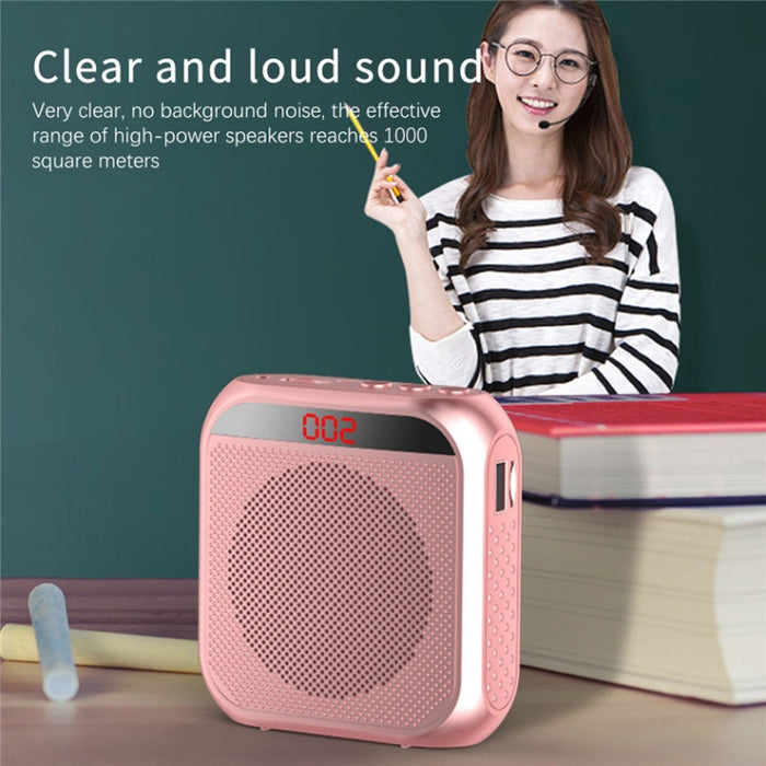 S17 Mini guía turístico portátil Altavoz didáctico con pantalla