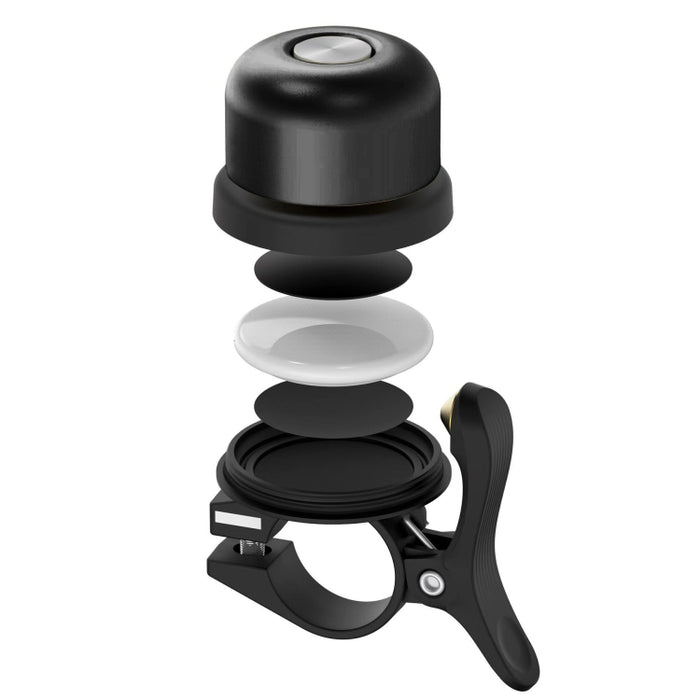 Para AirTag bicicleta localizador oculto timbre antirrobo