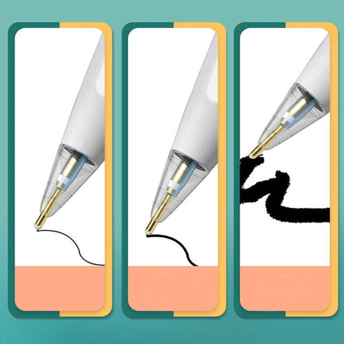 Para Apple Pencil 1/2 punta de lápiz de repuesto transparente punta de transformación, estilo: