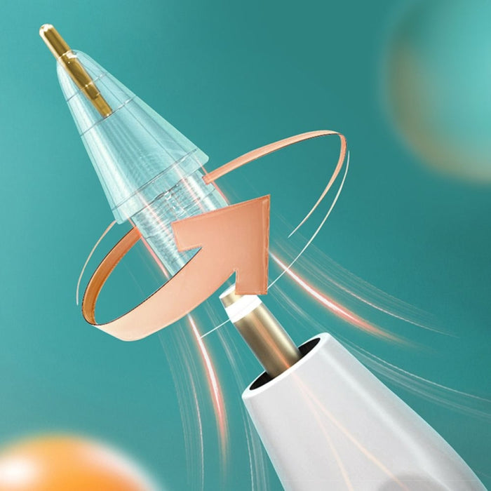 Para Apple Pencil 1/2 punta de lápiz de repuesto transparente punta de transformación, estilo: