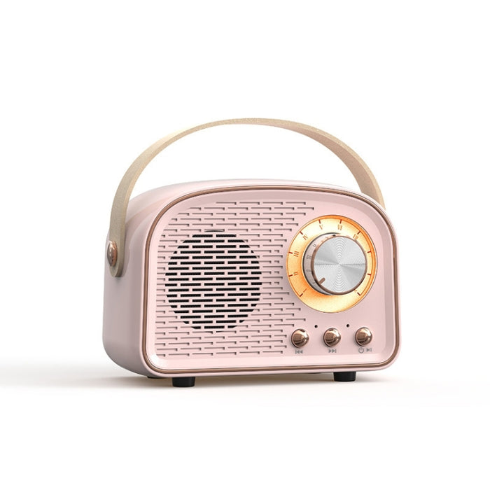 DW21 Vintage Radio BT altavoz compatible con tarjeta TF/disco U para jugar