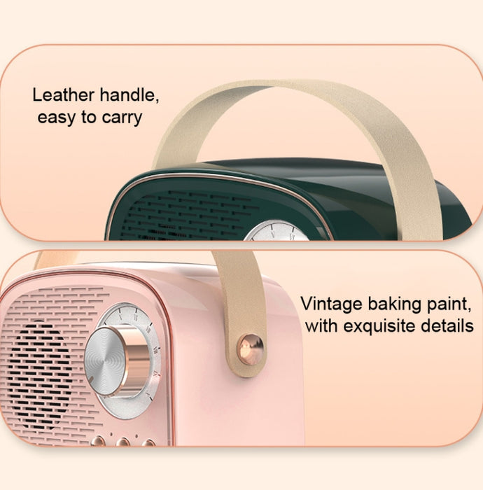 DW21 Vintage Radio BT altavoz compatible con tarjeta TF/disco U para jugar