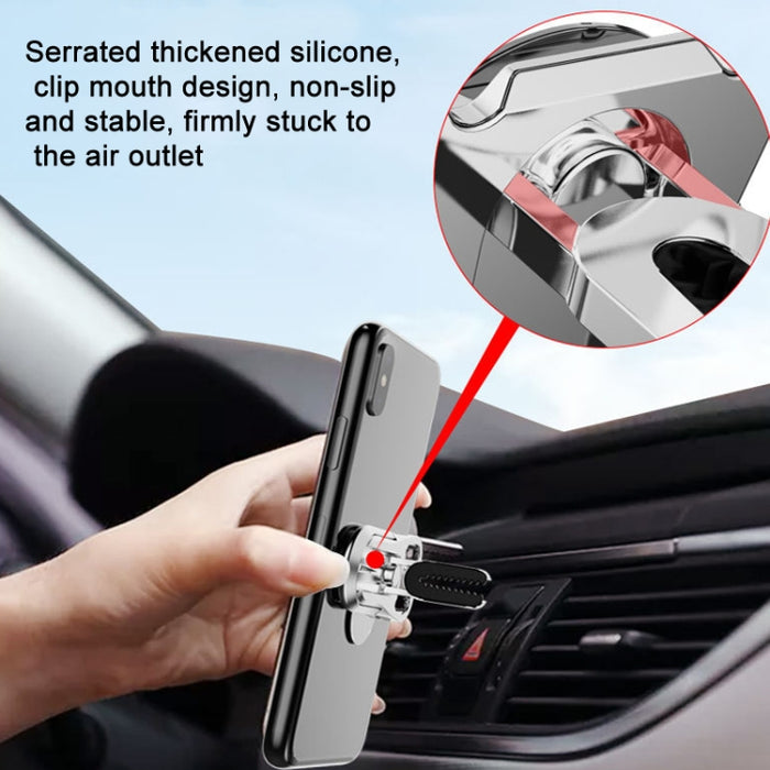 Soporte multifunción para teléfono con ventilación de aire para coche, anillo para dedo, soporte para teléfono, abrebotellas
