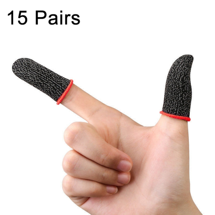 15 pares de guantes antideslizantes y antisudor para juegos con 18 agujas, color: