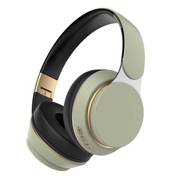 Auriculares inalámbricos plegables FG-07S con micrófono compatible con tarjeta AUX/TF