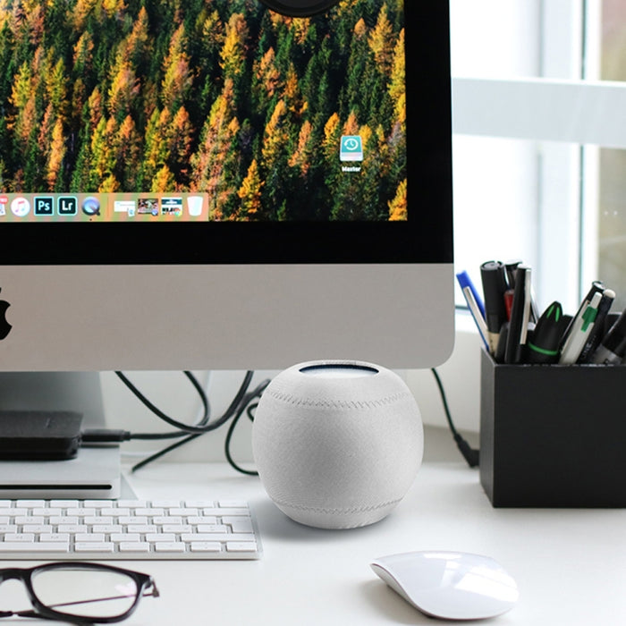 2 uds para Homepod Mini altavoz inteligente cubierta antipolvo tela elástica cubierta de protección de Audio