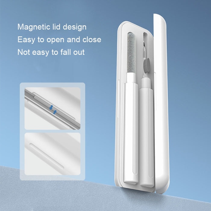 Pluma de limpieza de auriculares Bluetooth adecuada para dispositivo de limpieza de computadora de teléfono de auriculares