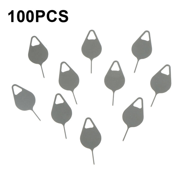 100 pines universales de extracción de tarjeta de teléfono de acero endurecido y engrosado.
