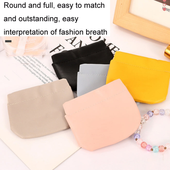 3PCS Lápiz labial portátil PU Estuche Mini Estuches para monedas Bolsa para auriculares