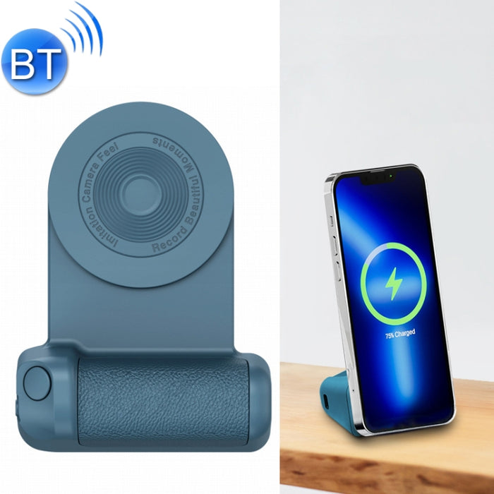BBC-8 3 en 1 Absorción magnética Soporte de teléfono de carga inalámbrica Bluetooth Handheld Selfie Stick, Estilo: