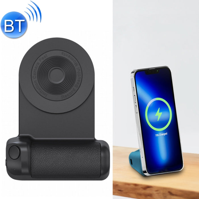 BBC-8 3 en 1 Absorción magnética Soporte de teléfono de carga inalámbrica Bluetooth Handheld Selfie Stick, Estilo: