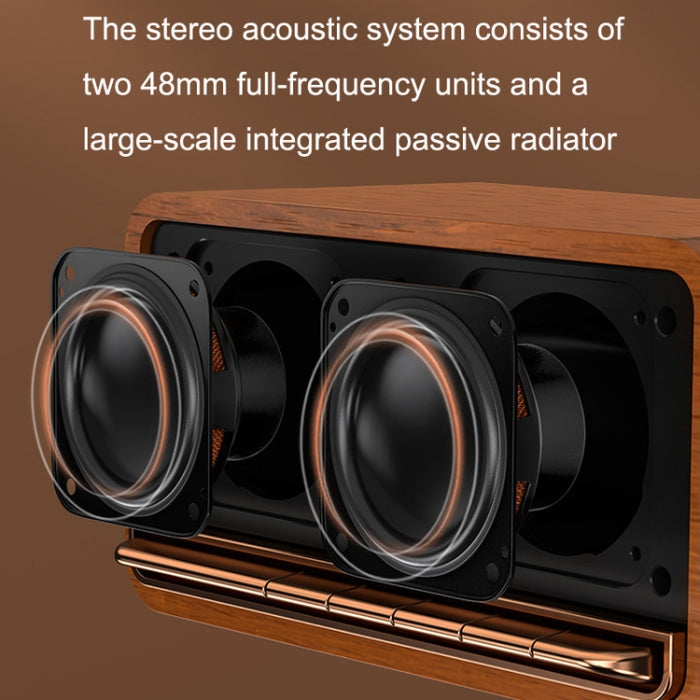 Edifier M230 Retro Classic Escritorio Portátil Inalámbrico Bluetooth 5.0 Altavoz de madera