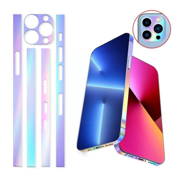 2 juegos de película de marco lateral luminoso de color deslumbrante