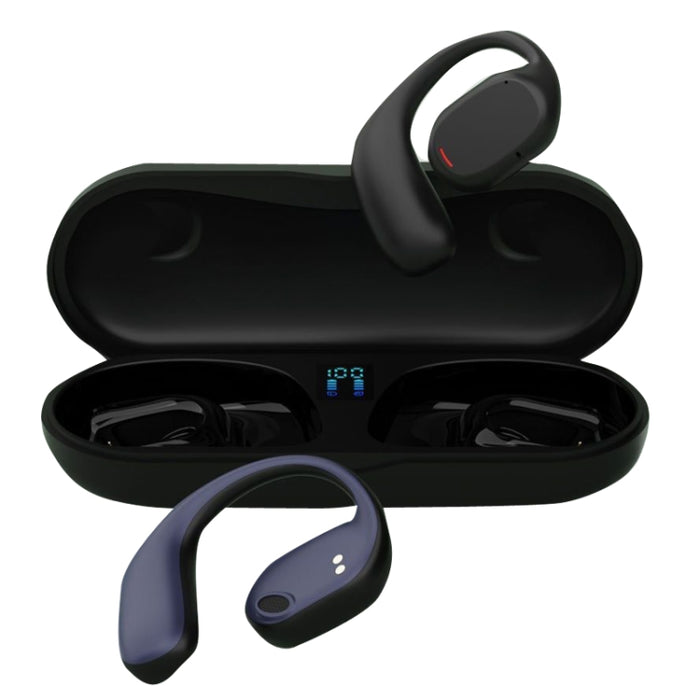 JS270 Auriculares inalámbricos con Bluetooth Auriculares deportivos para negocios con orejas colgantes