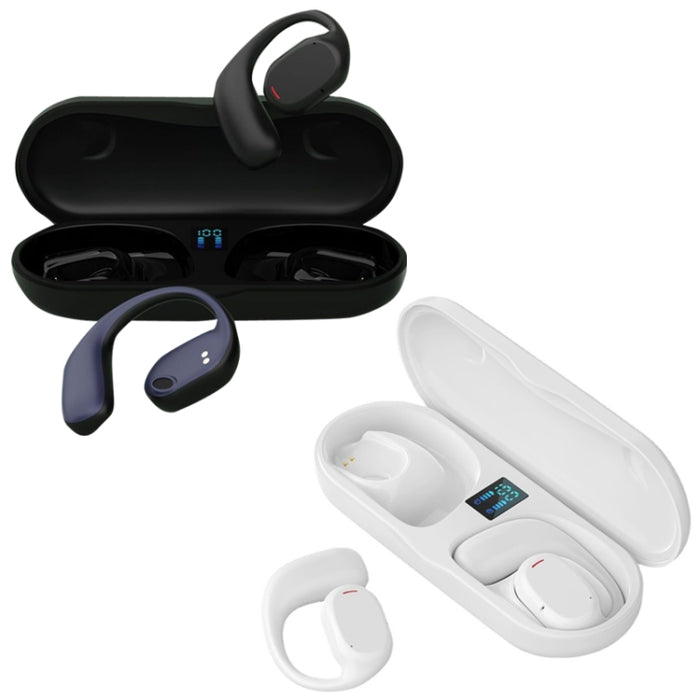 JS270 Auriculares inalámbricos con Bluetooth Auriculares deportivos para negocios con orejas colgantes