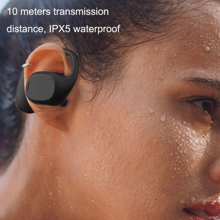 JS270 Auriculares inalámbricos con Bluetooth Auriculares deportivos para negocios con orejas colgantes