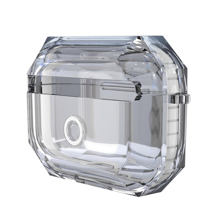 Para AirPodS Pro RJT-AP-03 Auricular Bluetooth Estuche suave transparente Cubierta de protección de TPU