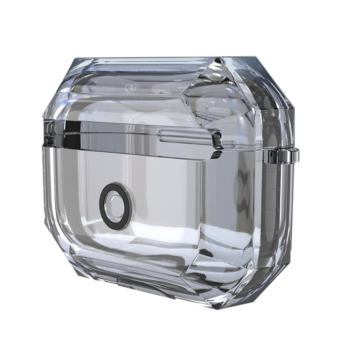 Para AirPodS Pro RJT-AP-03 Auricular Bluetooth Estuche suave transparente Cubierta de protección de TPU