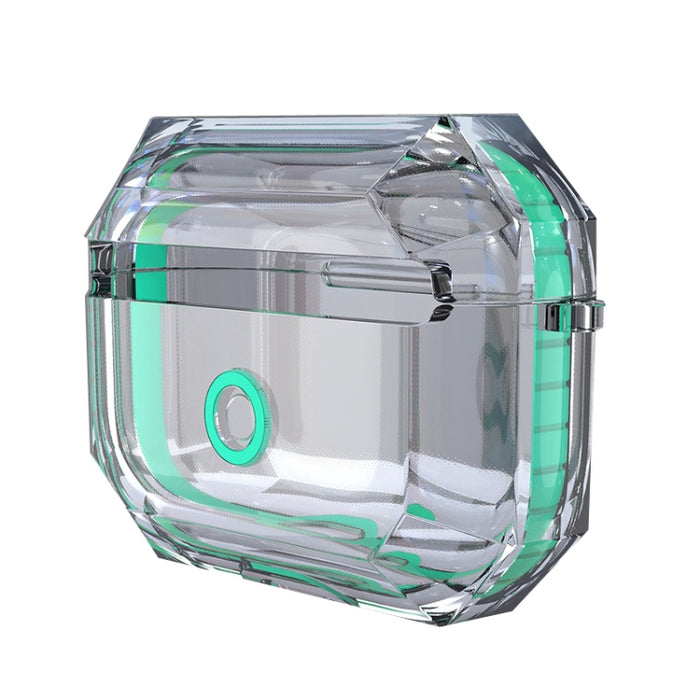 Para AirPodS Pro RJT-AP-03 Auricular Bluetooth Estuche suave transparente Cubierta de protección de TPU