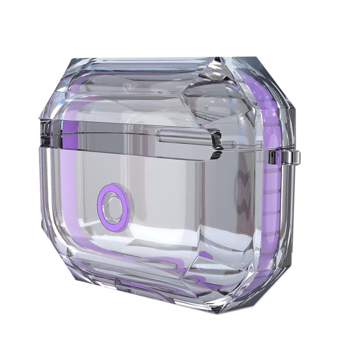 Para AirPodS Pro RJT-AP-03 Auricular Bluetooth Estuche suave transparente Cubierta de protección de TPU