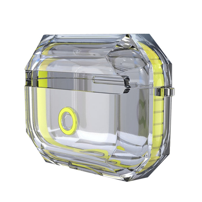 Para AirPodS Pro RJT-AP-03 Auricular Bluetooth Estuche suave transparente Cubierta de protección de TPU