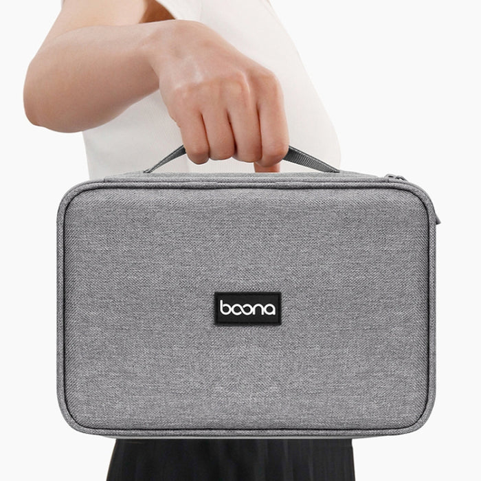 Bolsa de almacenamiento digital con cable de datos para auriculares multifuncional Baona, especificaciones:
