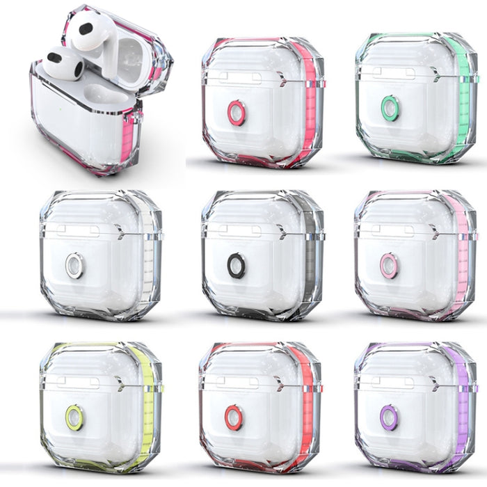 Funda protectora para auriculares Bluetooth transparente anticaída para AirPods 3 RJT-AP-03