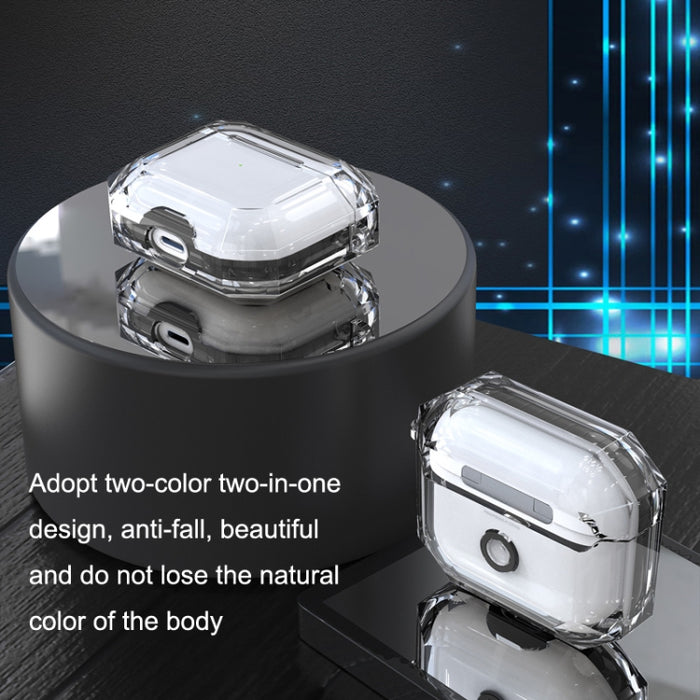 Funda protectora para auriculares Bluetooth transparente anticaída para AirPods 3 RJT-AP-03
