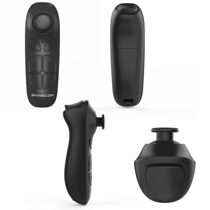 VR SHINECON SC-B03 VR Juego Inalámbrico Bluetooth Control remoto Mango Selfie Stick Control remoto Reproducción de video